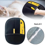 Pet Hair Removal Gloves (Pack of 2)